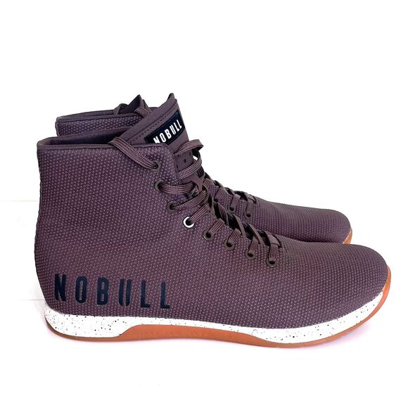 Nobull Outwork Superfabric Training Athletic Shoe Men 13 Brown High Top Crossfit - Picture 1 of 12